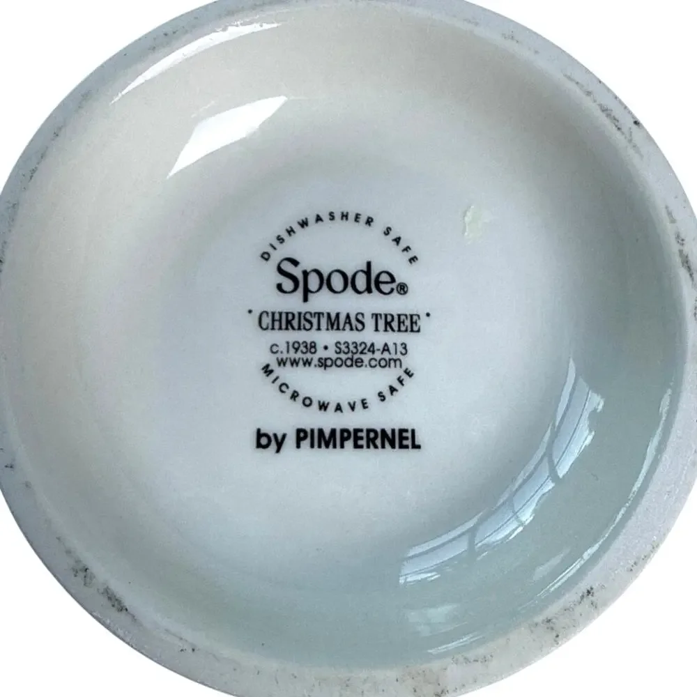 Spode Christmas Tree Pimpernel Footed Mug